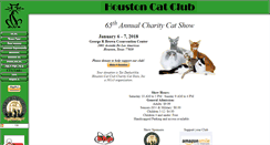 Desktop Screenshot of houstoncatclub.org